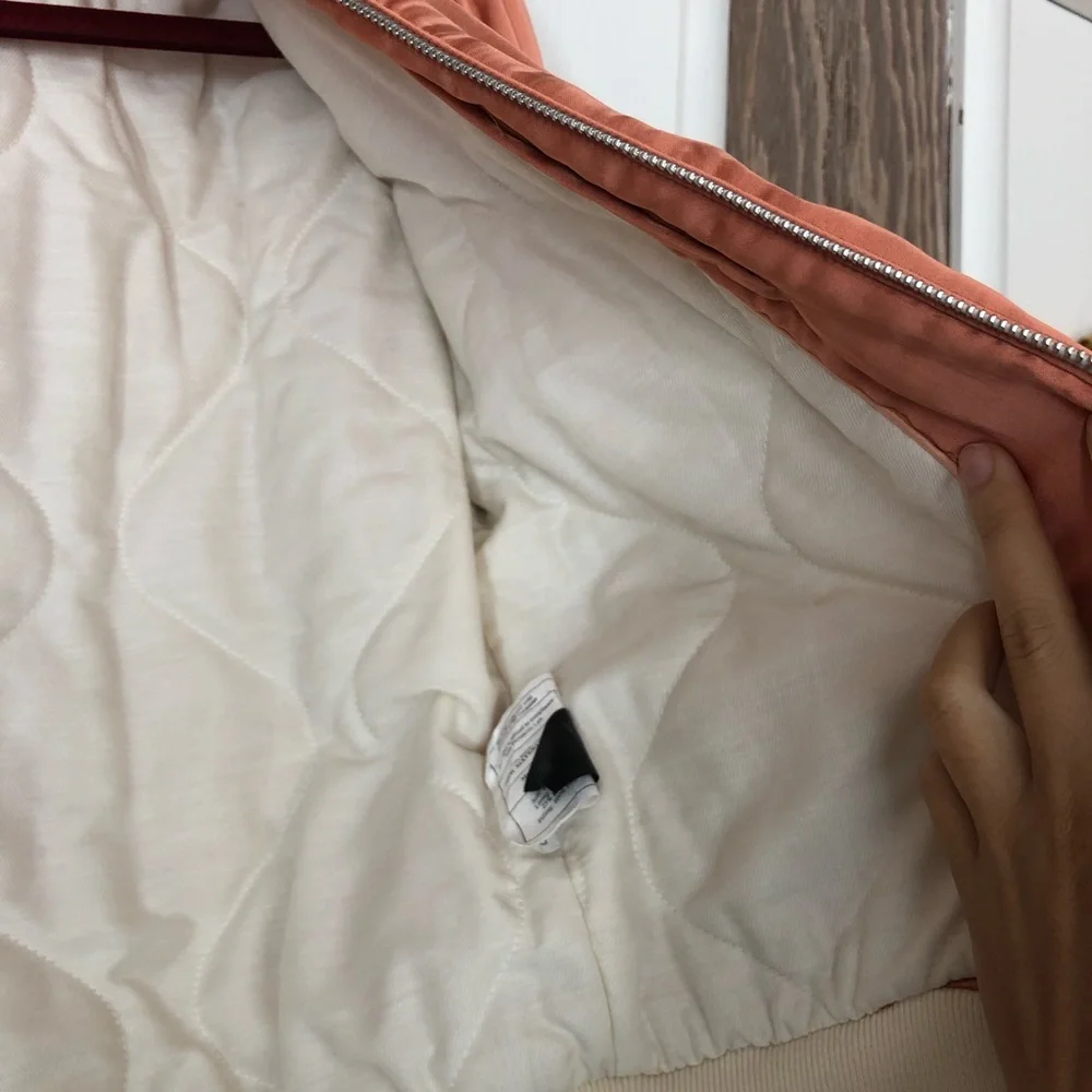 rag & bone satin bomber - Picture 4 of 6